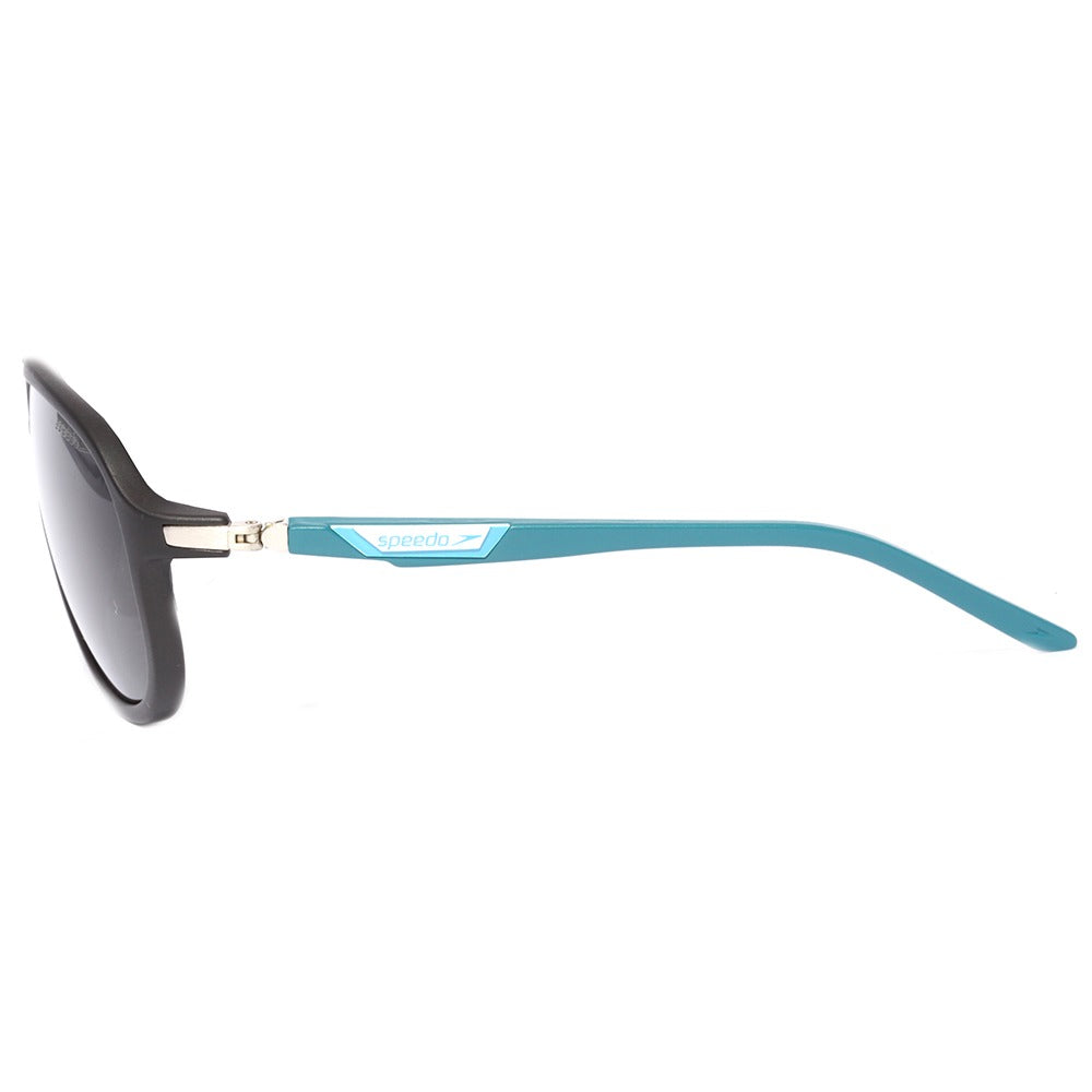 Speedo SP 5011 A12 Preto e Verde Fosco/ Preto Polarizado - 61 mm - Sol
