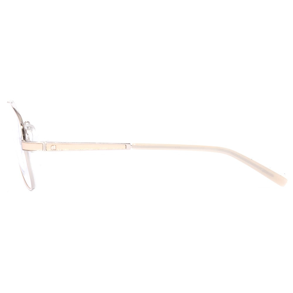 Ana Hickmann AH 1206 03E Prata e Bege Brilho - Lente 5,6 cm  - Grau