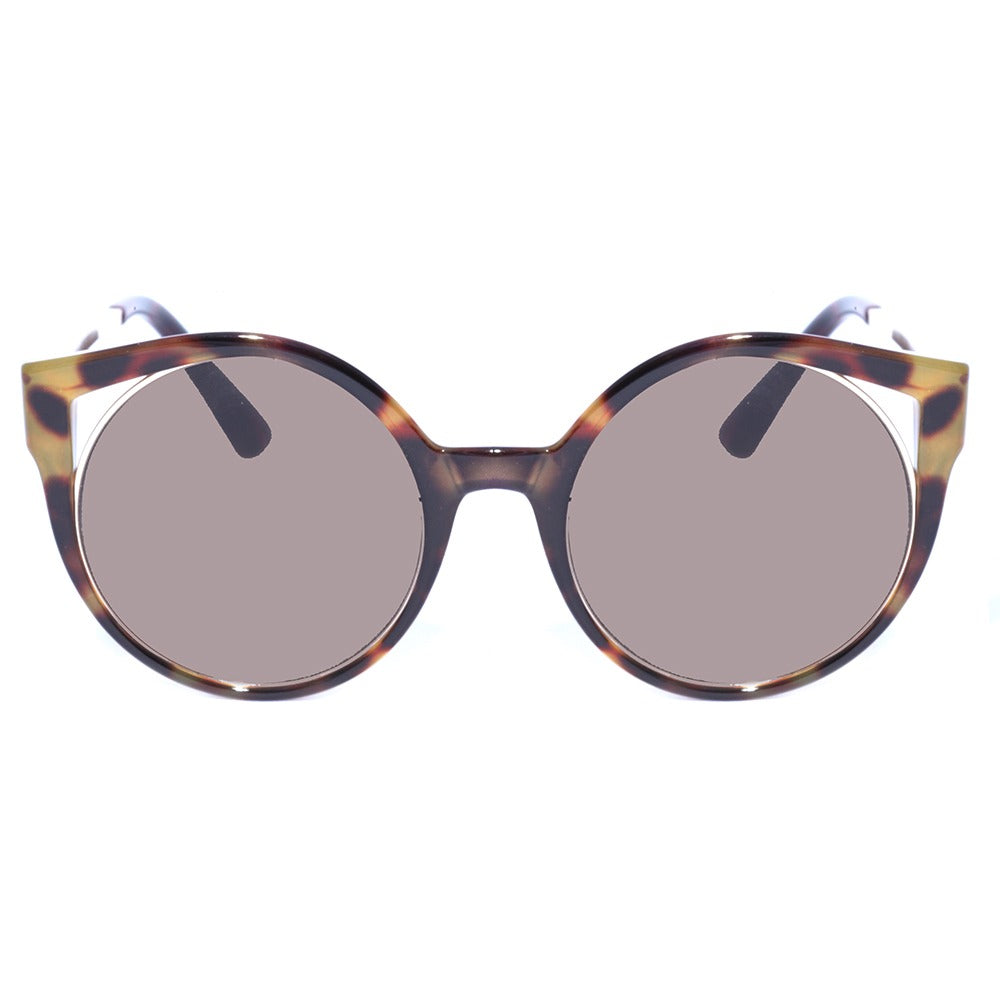 Atitude AT 5374 G21 Marrom Mesclado e Dourado Brilho/ Marrom Degradê - Lente 5,0 cm - Sol