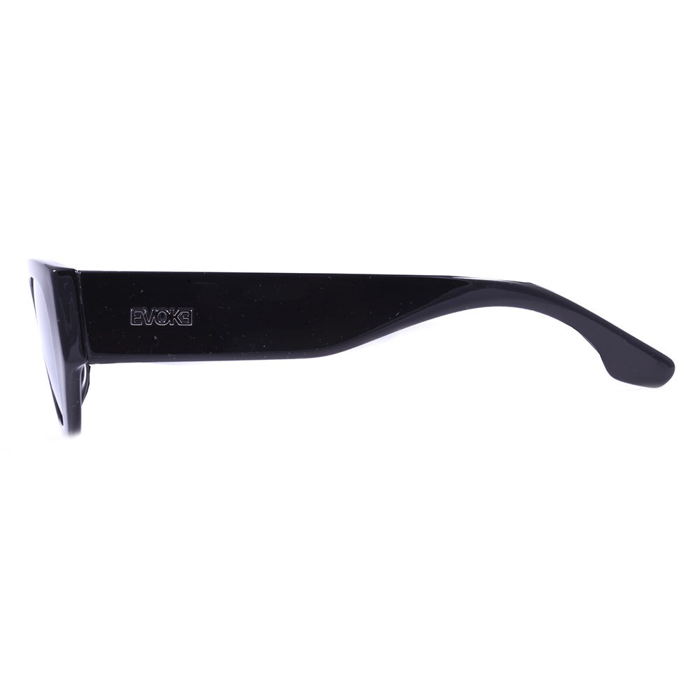 Evoke Kurt A02 Preto Brilho Azul Degradê - Sol - 52 mm