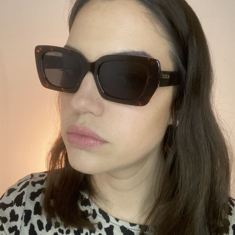 Colcci Camila Queiroz Tribeca Marrom Mesclado/ Verde G15 - Lente 5,0 cm - Sol