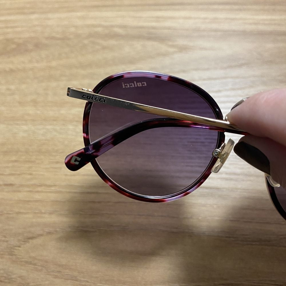 Colcci C0211 Rose Brilho/ Preto Degradê - Lente 5,2 cm