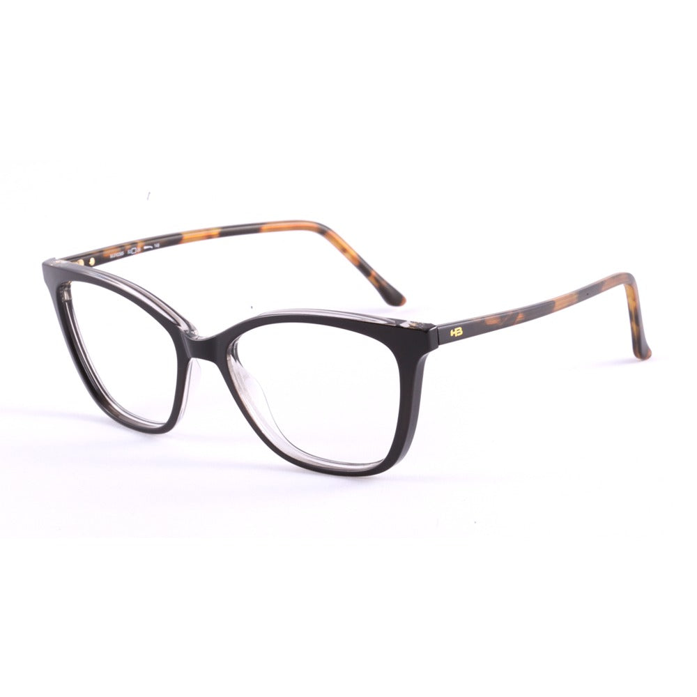 HB Switch Clip on 0385 Gloss Black Havanna/Black Passionat / Polarized Gray - Grau