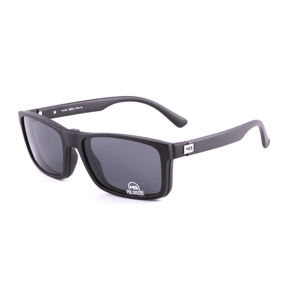 HB Switch Clip on 0426 Matte Black/ Gray/ Night Drive  - Grau Lente 60 mm