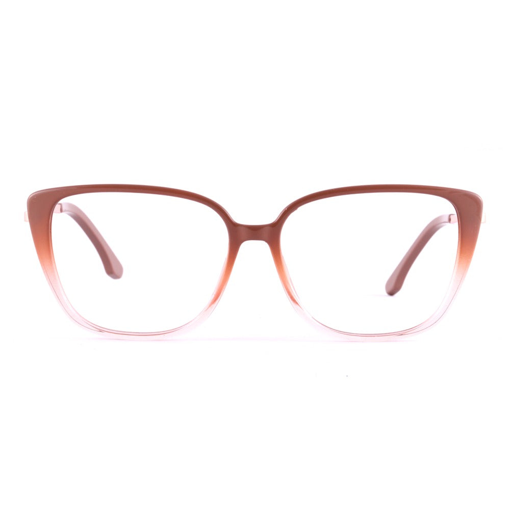 Colcci Camila Queiroz Judy Nude Degradê Translúcido Brilho - Lente 5,5 cm - Grau