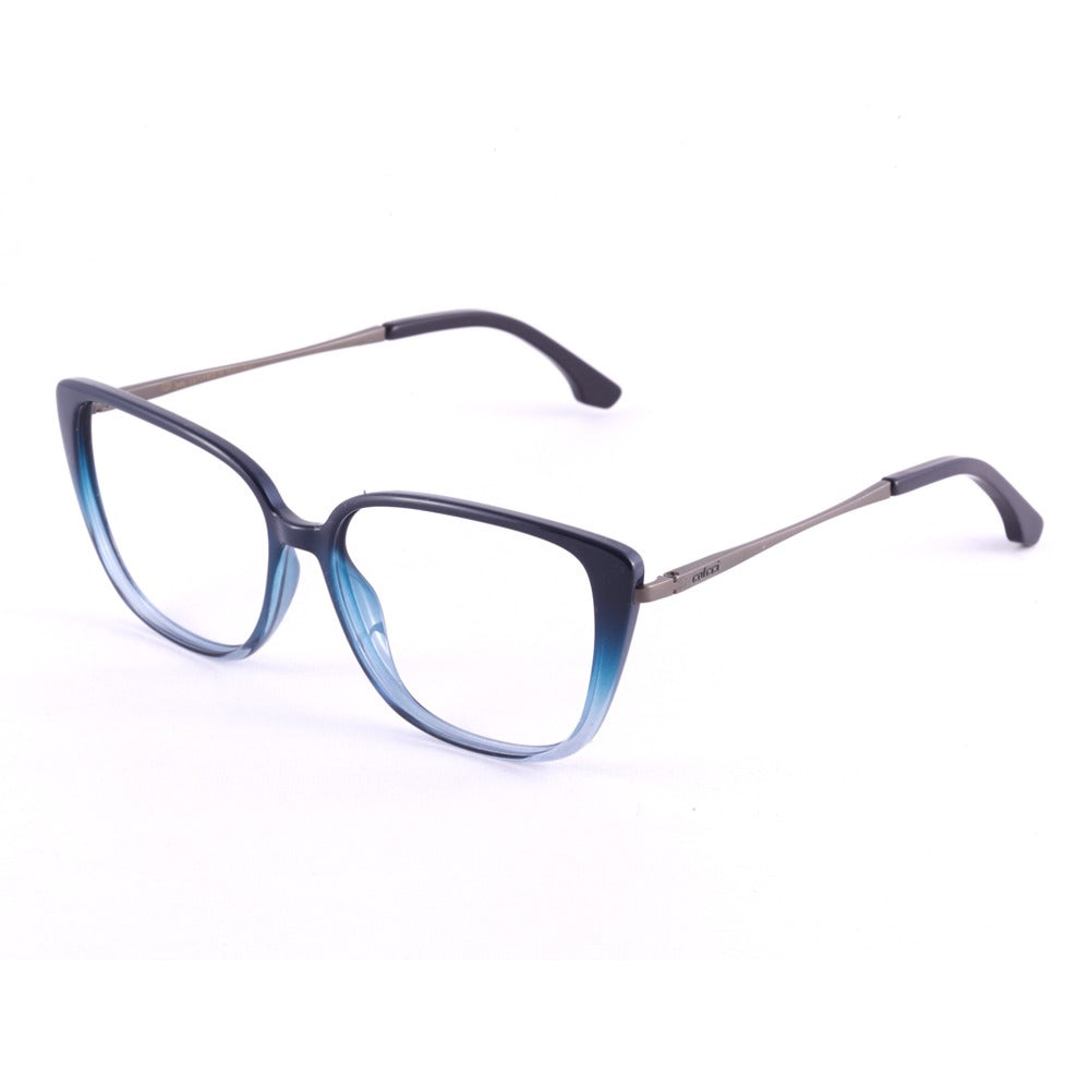 Colcci Camila Queiroz Judy Azul Degradê Translúcido Brilho - Lente 5,5 cm - Grau