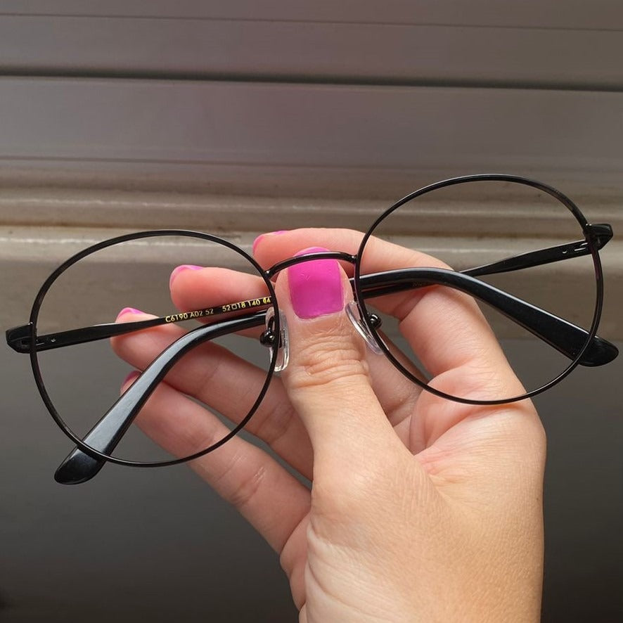 Colcci C6190 Preto Brilho - Lente 5,2 cm - Grau