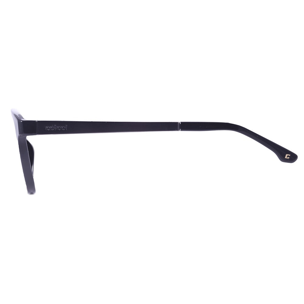 Colcci Apolo Preto Brilho e Cinza Fosco/ Laranja Degradê - Lente 5,6 cm - Sol