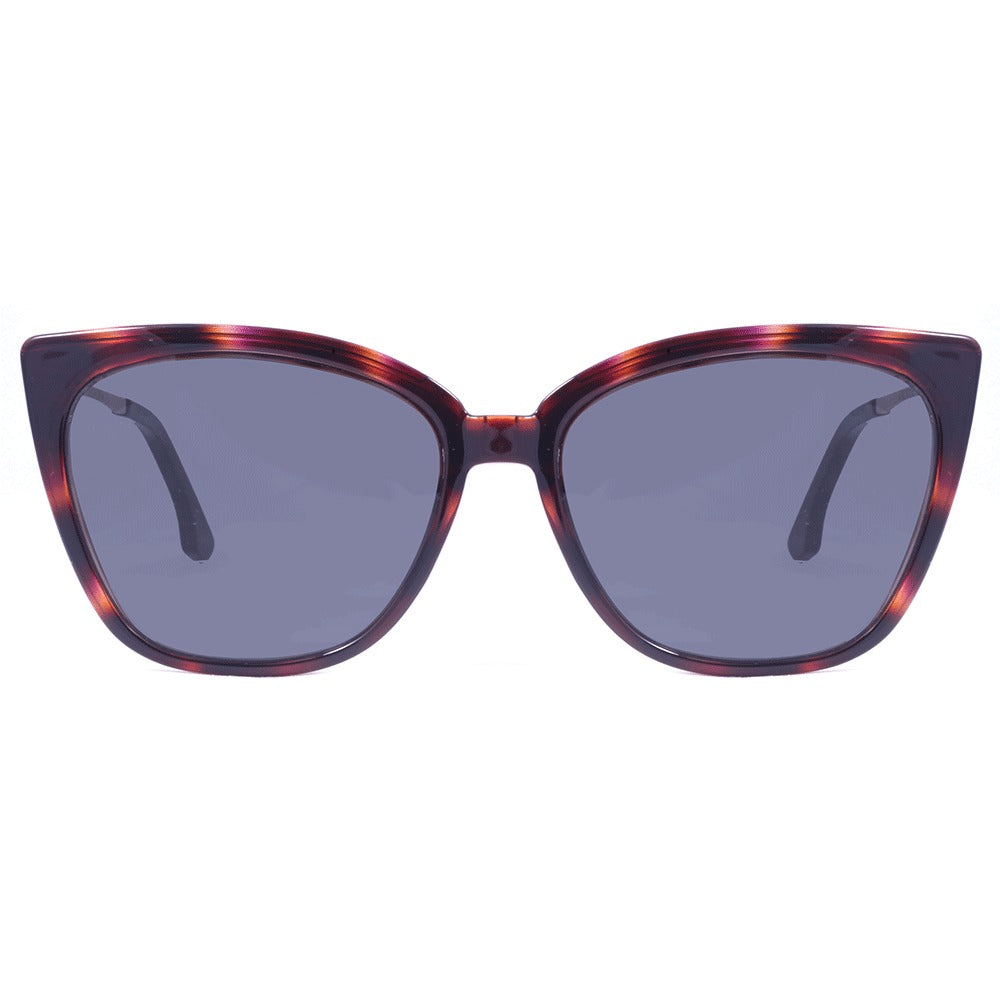 Clip On Colcci Bandy 4 Marrom Mesclado Brilho/ Preto - Lente 5,7 cm - Grau