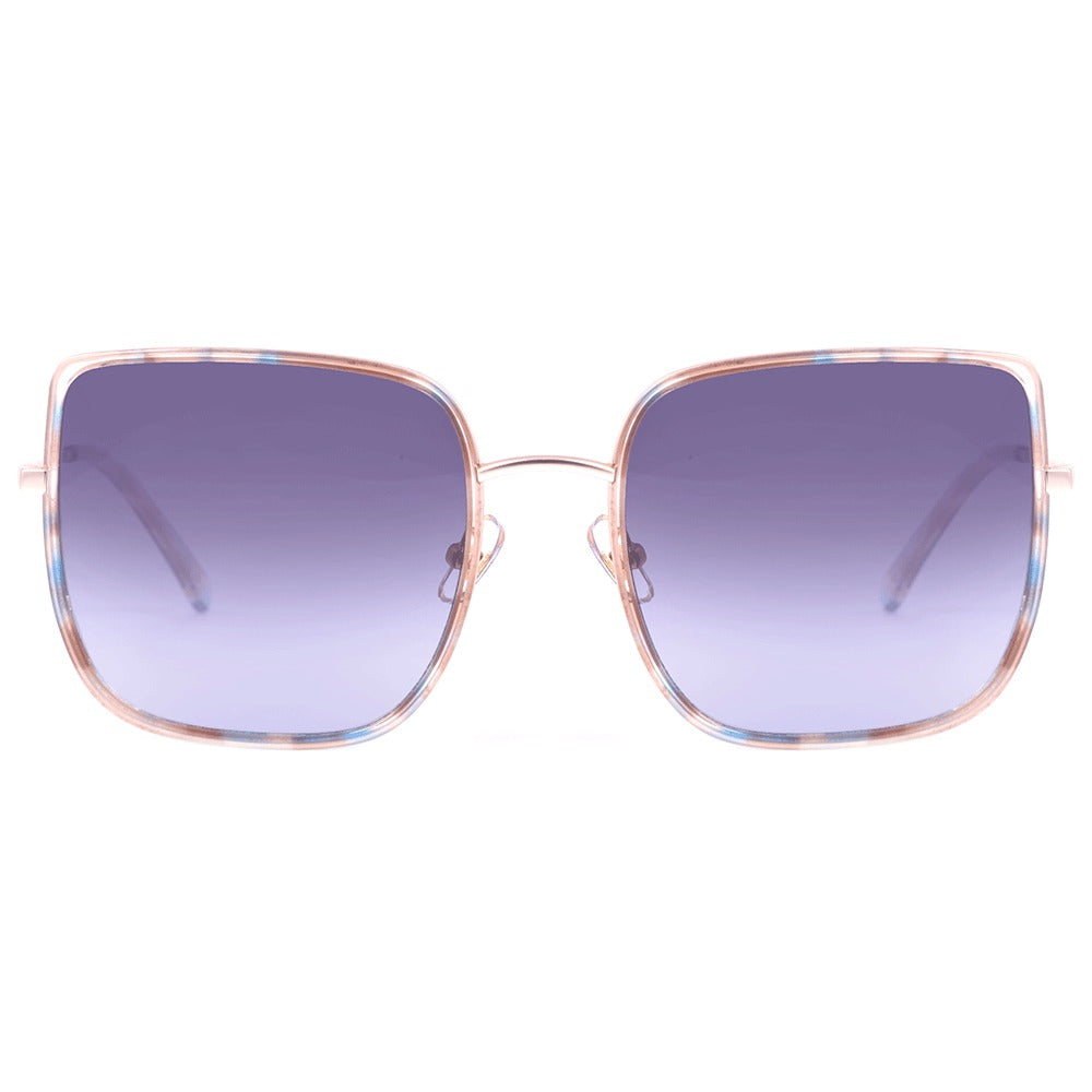 Colcci C0210 Dourado Fosco/ Preto Degradê - Lente 6,1 cm - Sol