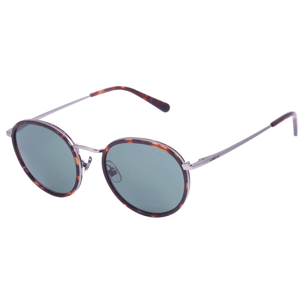 Colcci C0211 Cinza Fosco/ Verde G15 - Lente 5,2 cm - Sol