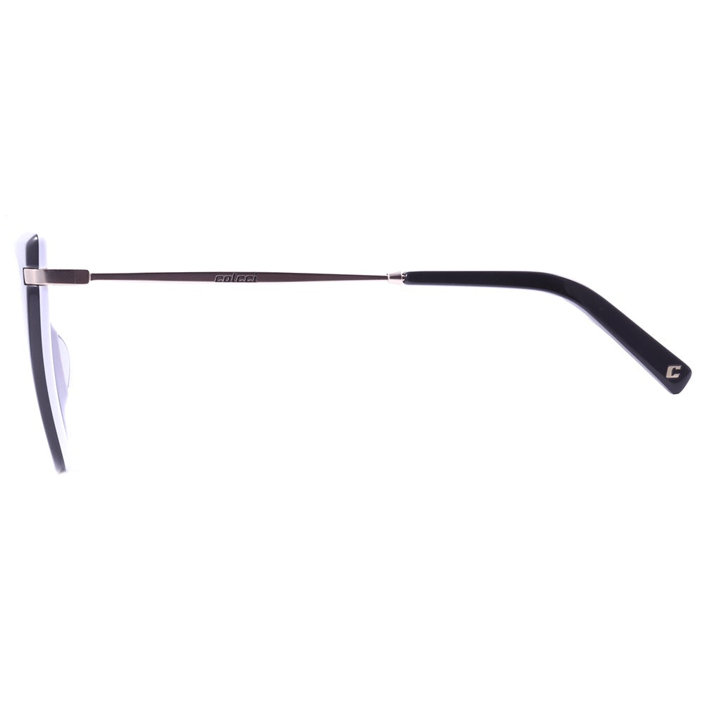 Colcci Dani Preto e Branco Brilho/ Preto Degradê - 54 mm - Sol