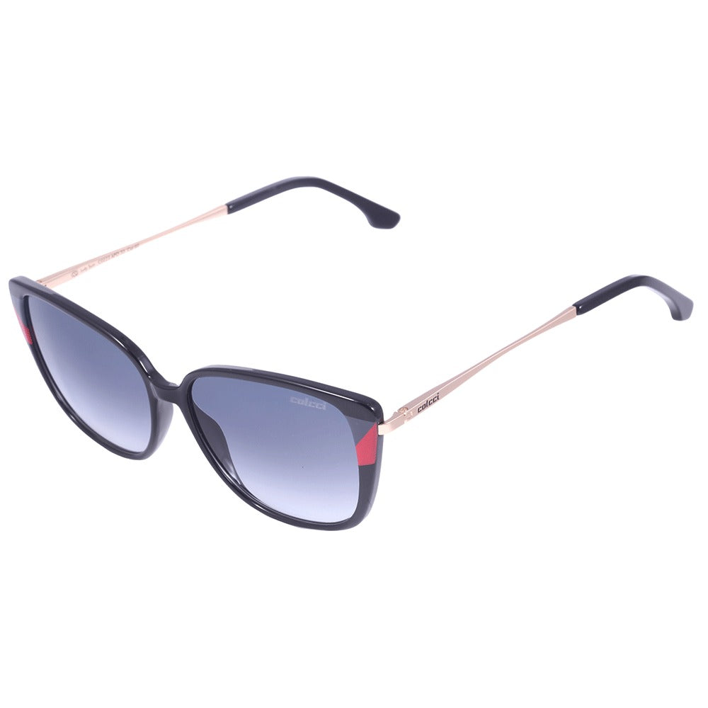 Colcci Camila Queiroz Judy Sun Preto e Vermelho Brilho/ Preto Degradê - Lente 5,4 cm