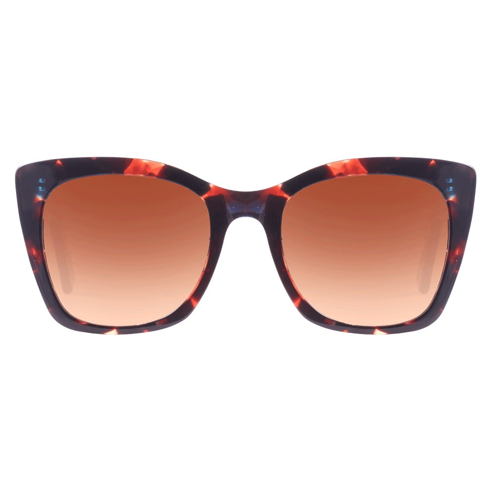 Colcci May Marrom Mesclado/ Marrom Degradê - 52 mm - Grau