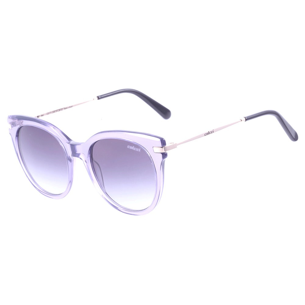 Colcci Mel Roxo Translúcido Brilho/ Preto Degradê - 54 mm - Sol