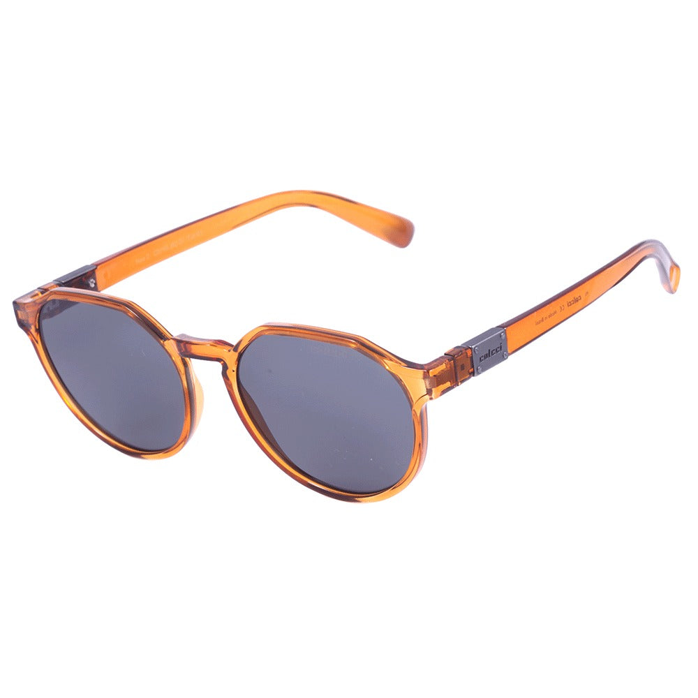 Colcci Noa 2 Laranja Translúcido Brilho/ Preto - 53 mm - Sol