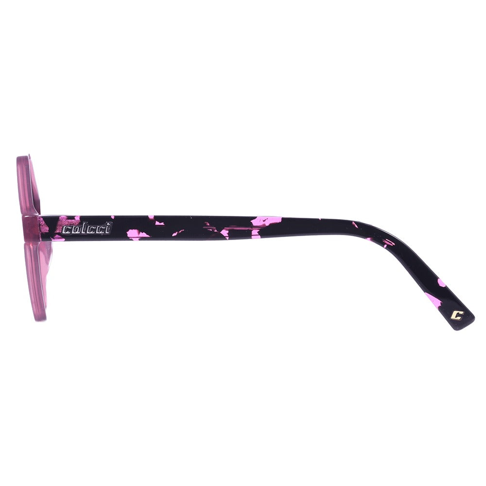 Colcci Otto Rosa Translúcido Brilho/ Preto Degradê - Lente 5,2 cm  - Sol