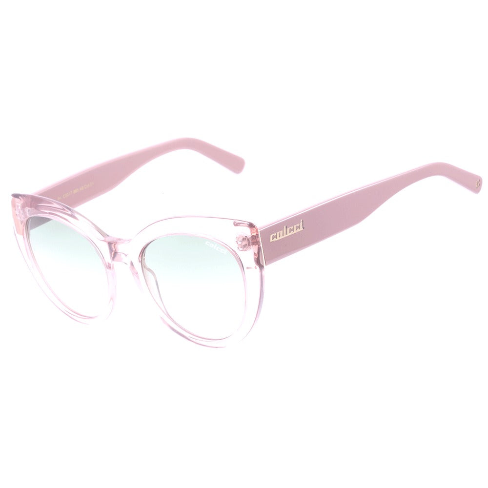 Colcci Pri Nude Brilho/ Verde Degradê - Lente 5,3 cm  - Sol