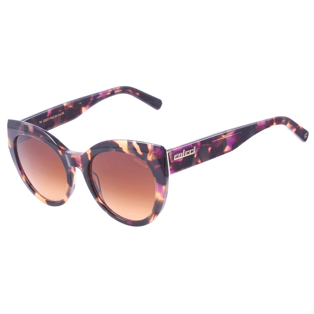 Colcci Pri Marrom Mesclado/ Marrom Degradê - 53 mm - Sol