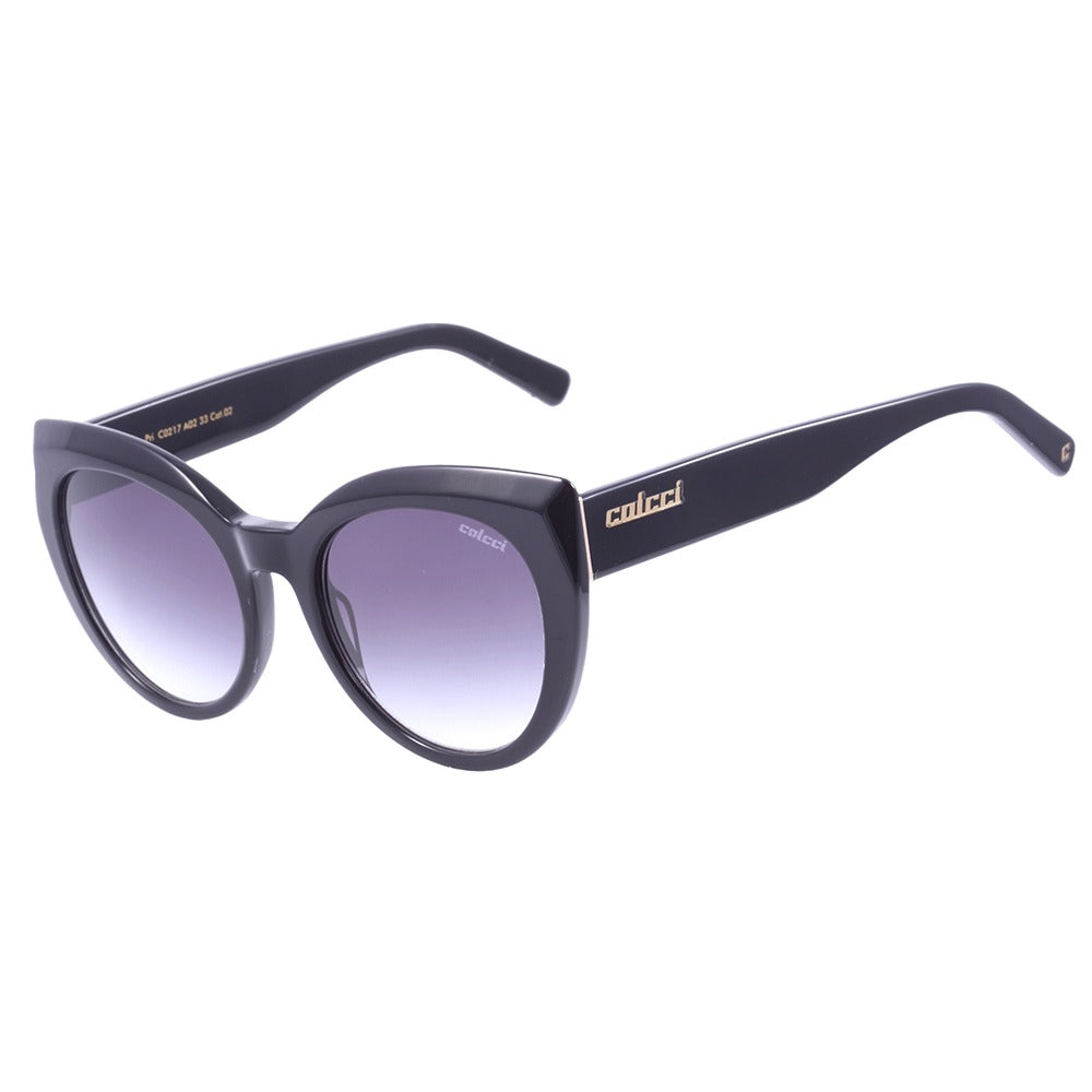 Colcci Pri Preto Brilho/ Preto Degradê - 53 mm - Sol