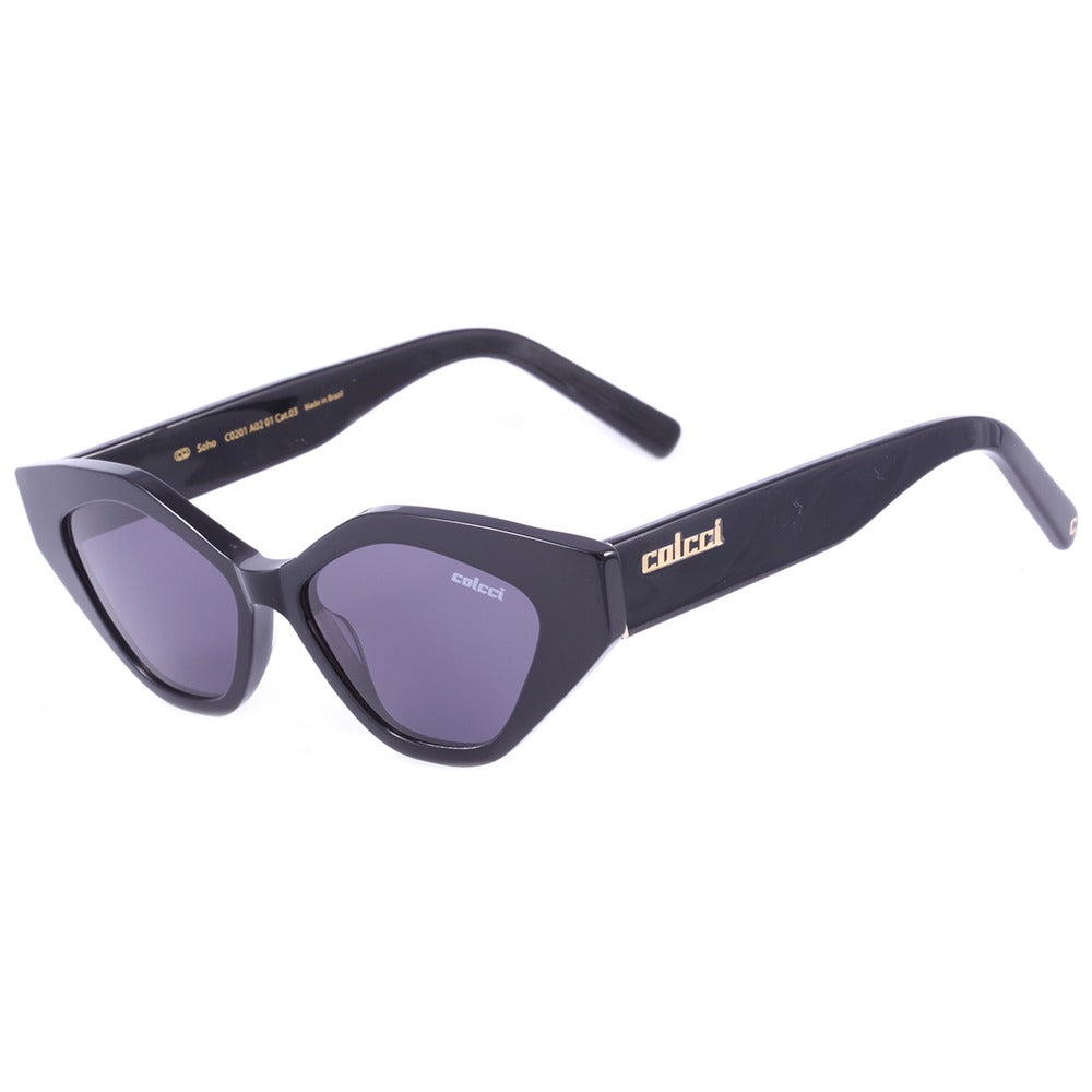 Colcci Camila Queiroz Soho Preto Brilho/ Preto - Lente 5,2cm