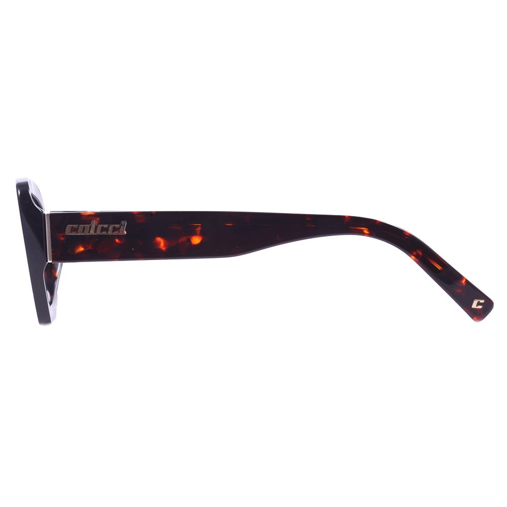 Colcci Camila Queiroz Tribeca Marrom Mesclado/ Verde G15 - Lente 5,0 cm - Sol