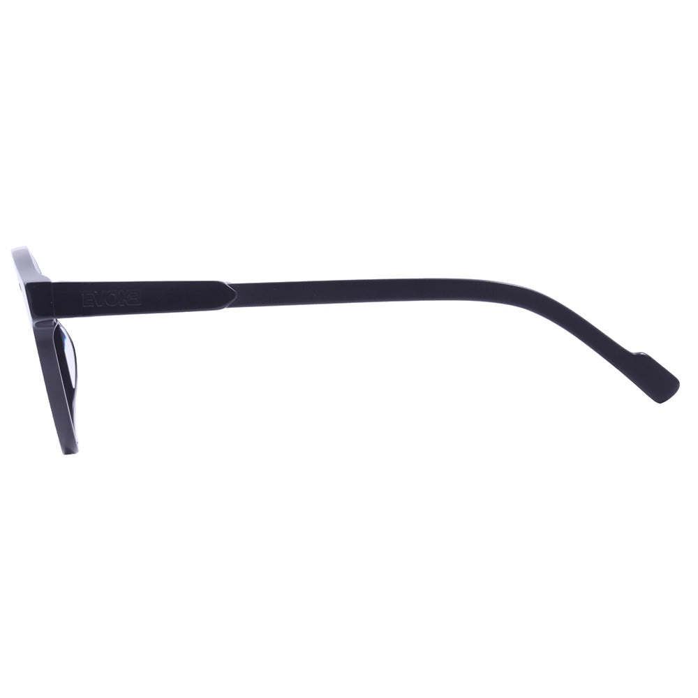 Evoke Clip-on Retrô A01 Black Shine/ Black - 51 mm