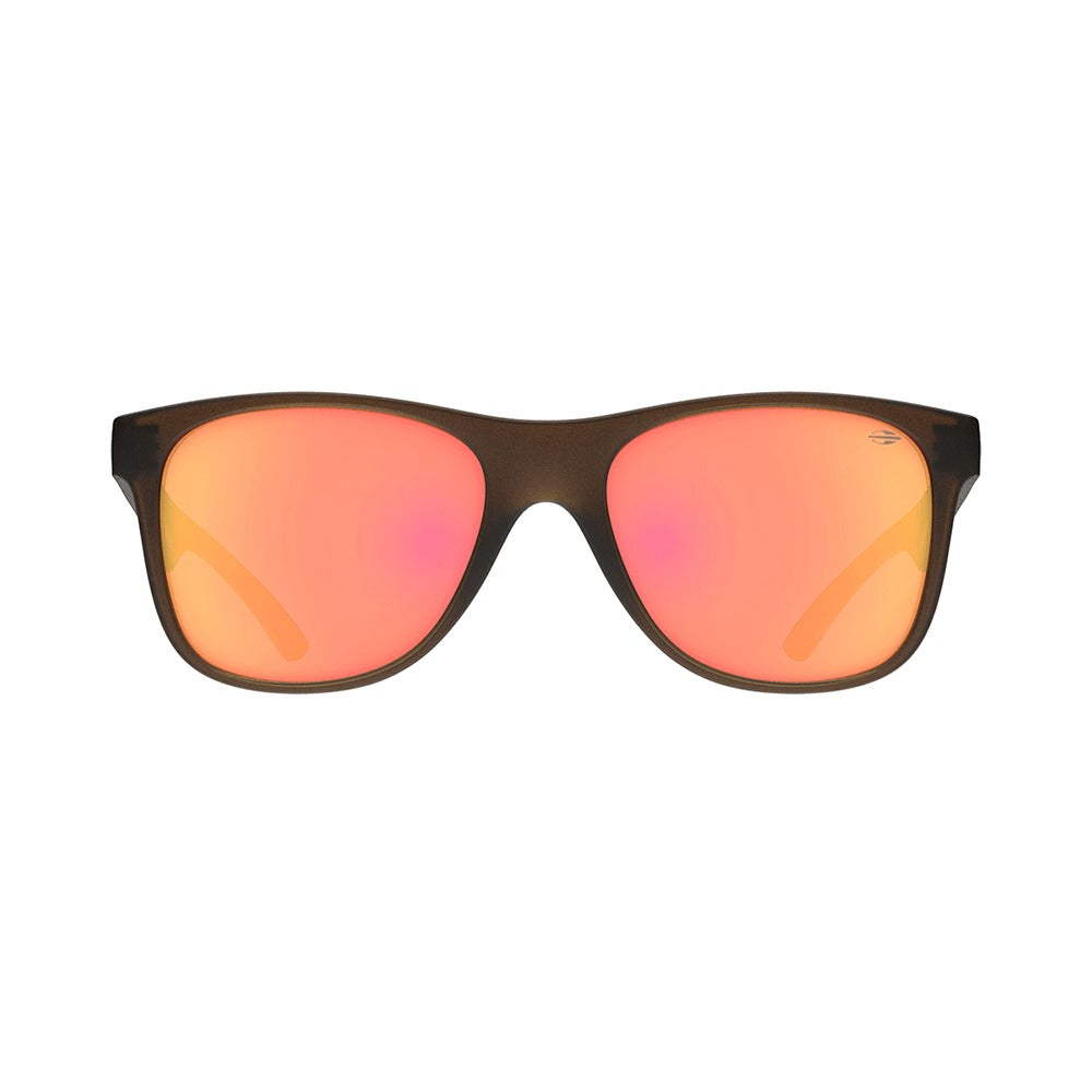 Mormaii Milão Marrom Fosco/ Laranja Espelhado - 53 mm