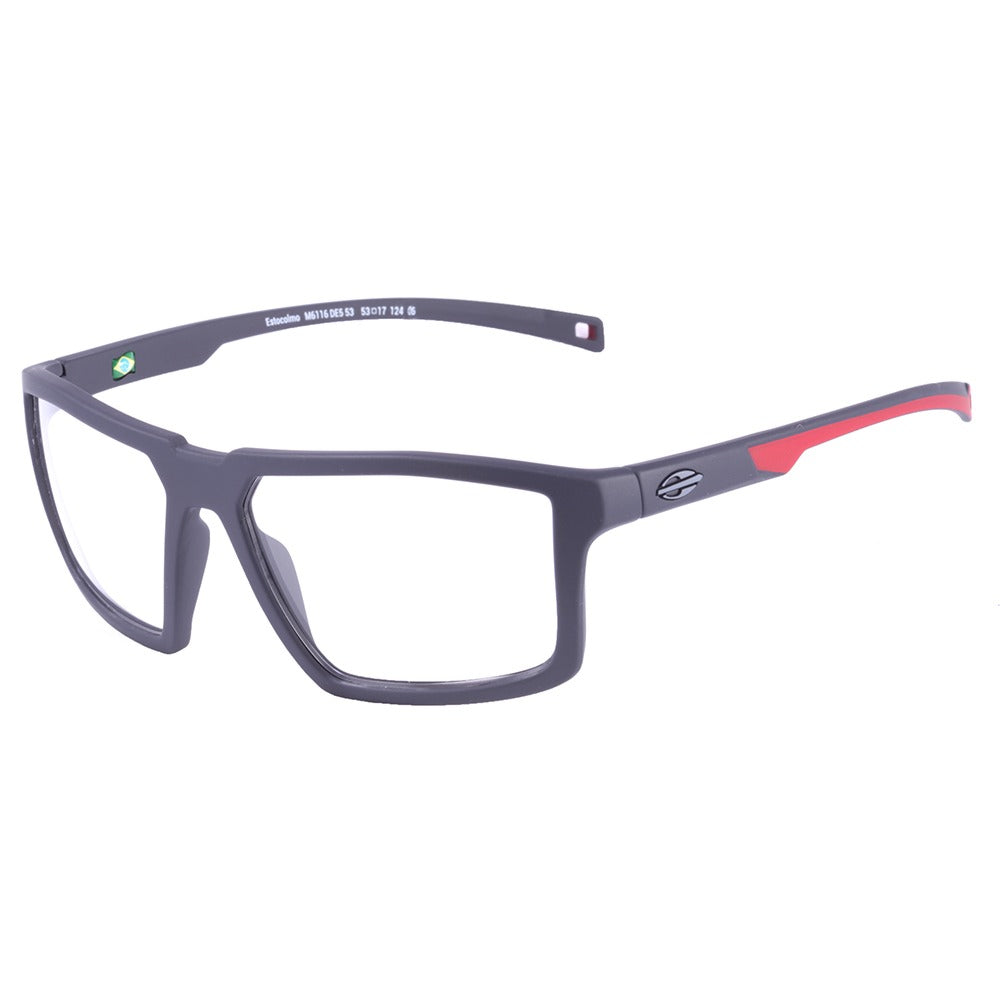 Mormaii Estocolmo Cinza Fosco - Lente5,3cm