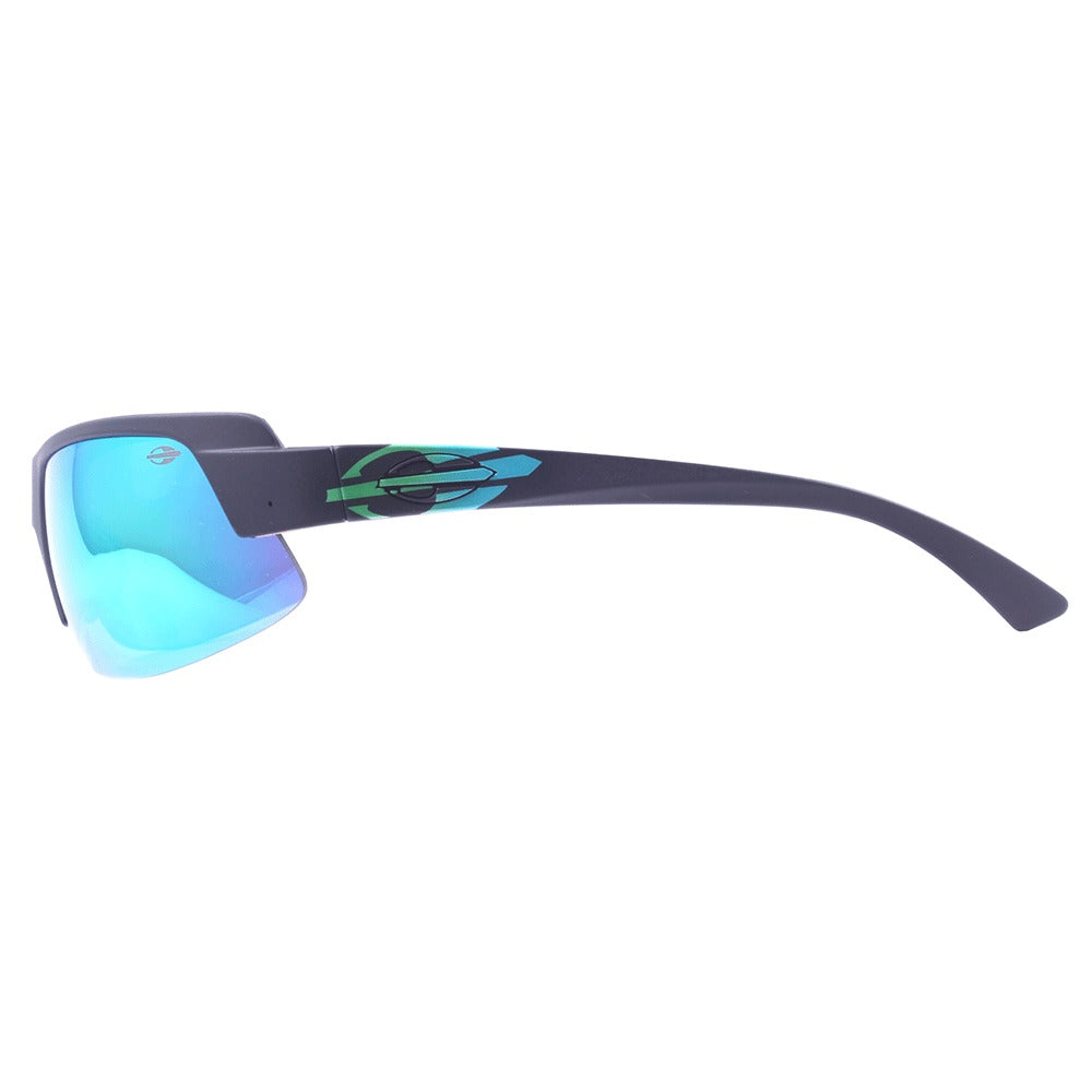 Mormaii Gamboa Air 4 Preto Fosco/ Verde Espelhado - Lente 5,7 cm - Sol