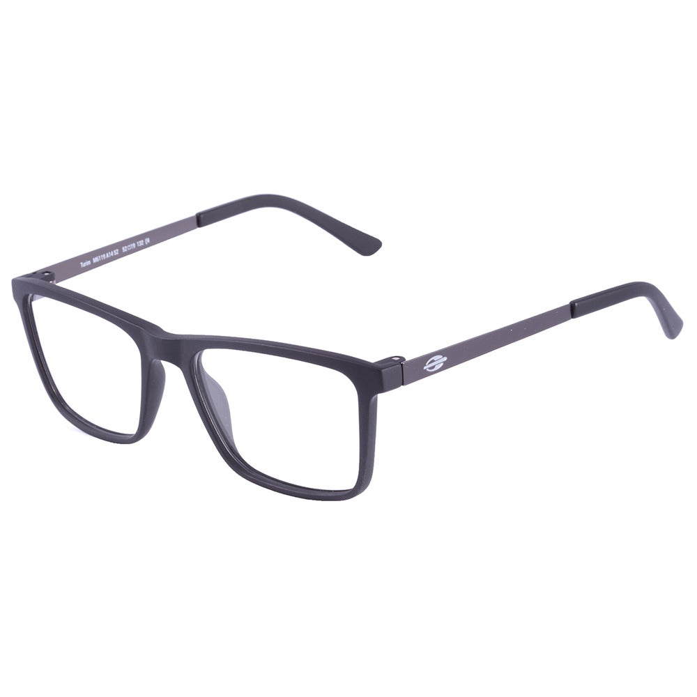Mormaii Turim Preto Fosco - Lente 5,2cm - Grau
