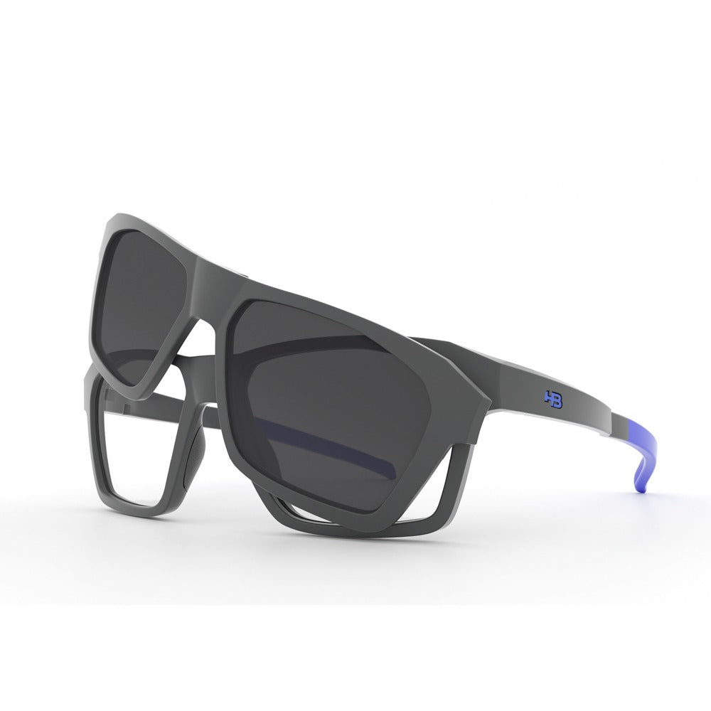 HB Switch 0401 Matte Graphite/ Blue Polarizado 53 mm