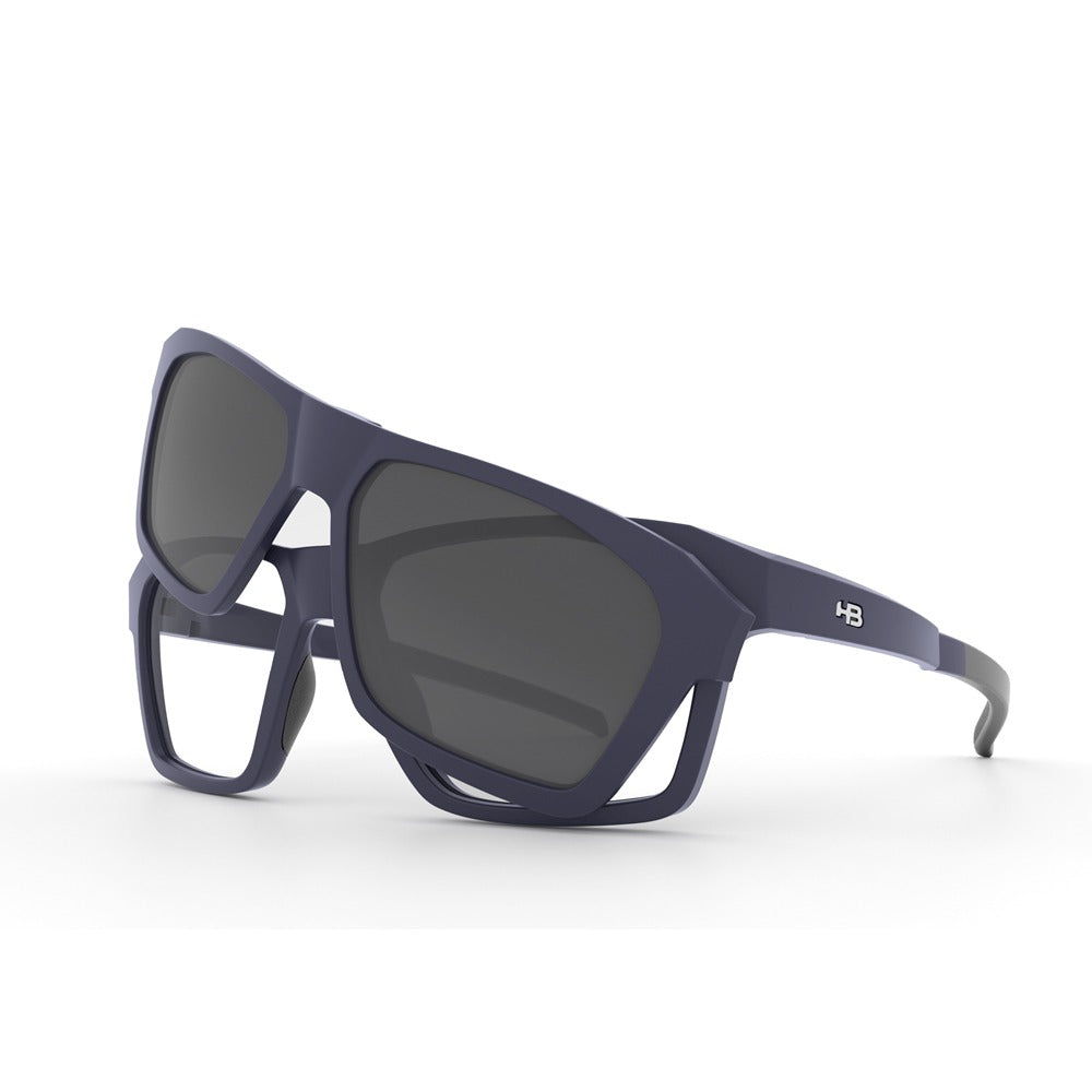 HB Switch 0401 Matte Navy/ Silver Polarizado 53 mm