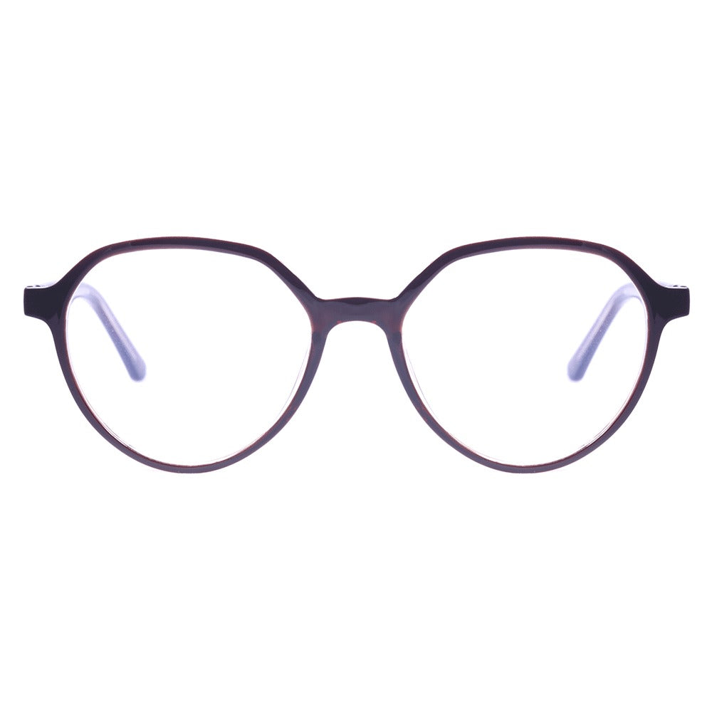 WEE W0233 Clip On Marrom Translúcido Brilho/ Preto Polarizado - Lente 5,2 cm