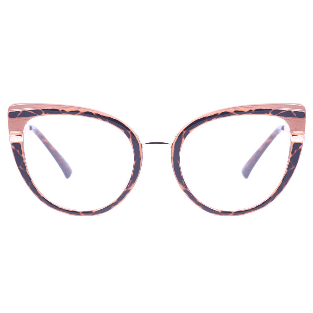 WEE W0235 Marrom Mesclado e Dourado Brilho - Lente 5,6 cm