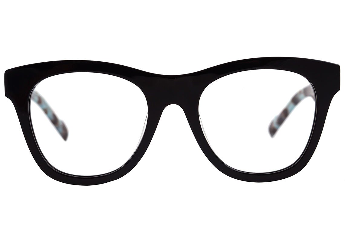 Evoke On The Rocks IX A01 Black Shine Temple Blue - 51 mm - Grau