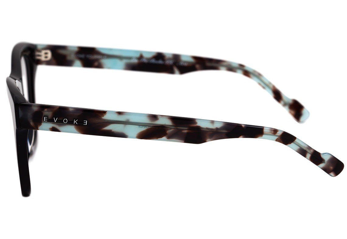 Evoke On The Rocks IX A01 Black Shine Temple Blue - 51 mm - Grau
