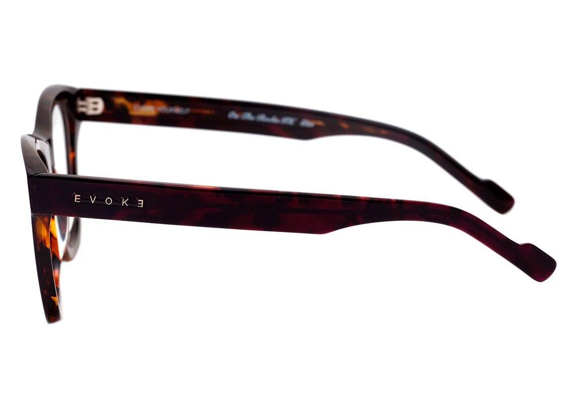 Óculos de Grau Evoke On The Rocks IX G21 Black Shine Turtle - Lente 5,1 cm