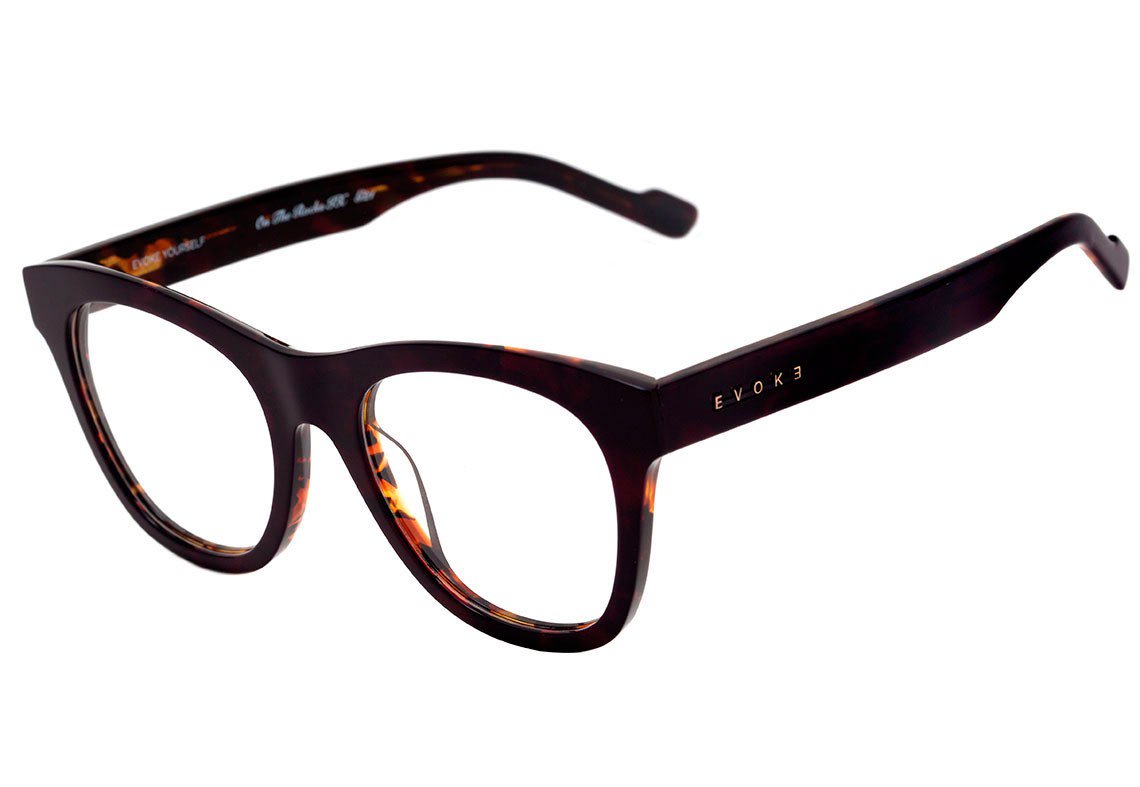 Óculos de Grau Evoke On The Rocks IX G21 Black Shine Turtle - Lente 5,1 cm
