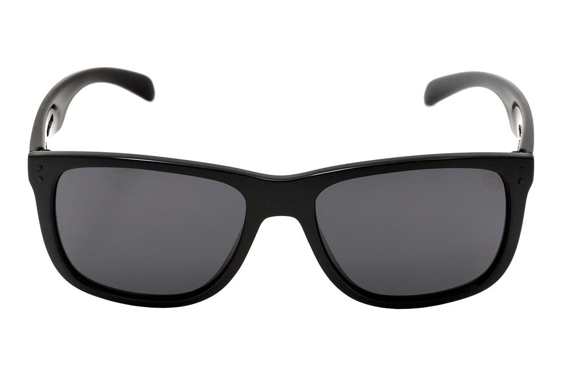 Óculos de Sol HB Ozzie Gloss Black / Gray - 55 mm