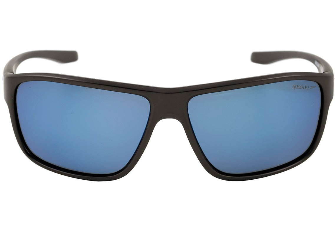 Óculos de Sol Speedo Aircraft D01 Cinza Fosco / Azul Espelhado - 61 mm