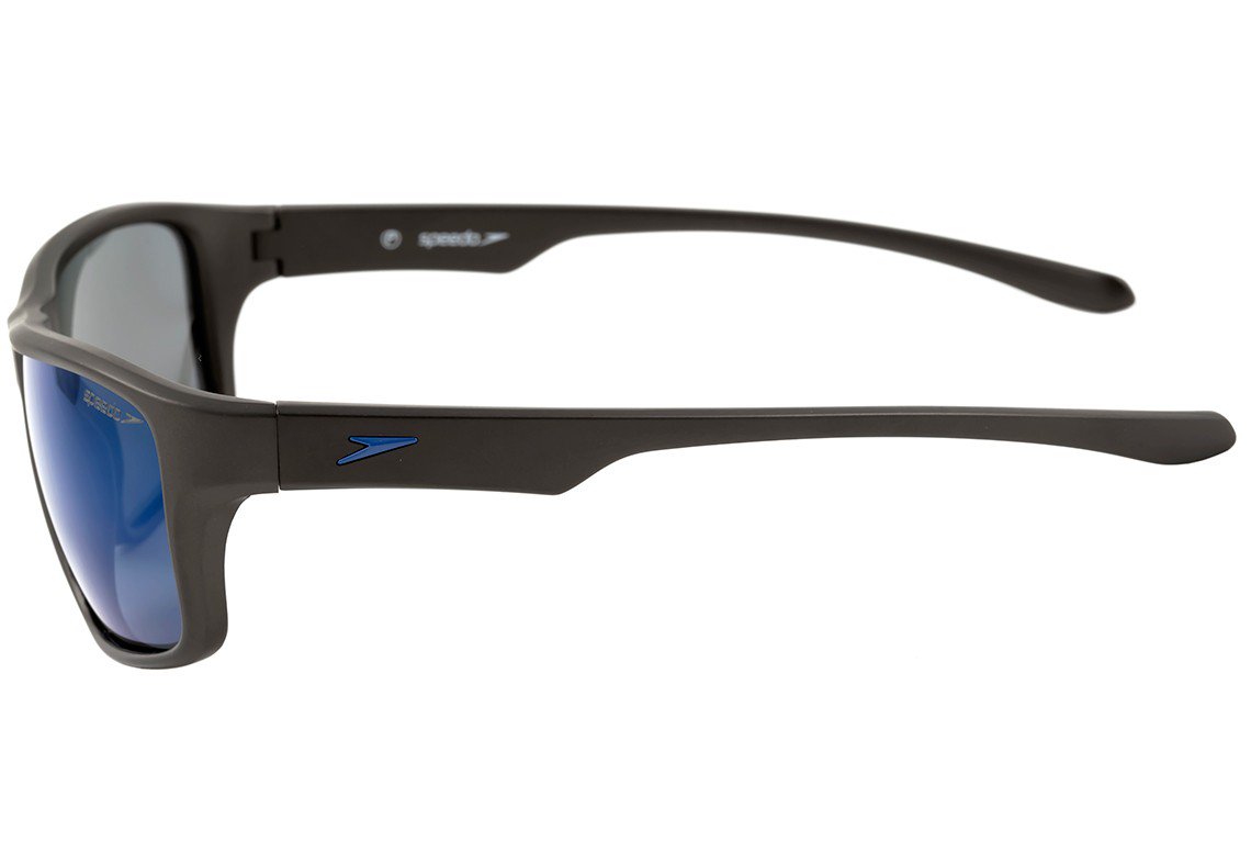 Óculos de Sol Speedo Aircraft D01 Cinza Fosco / Azul Espelhado - 61 mm