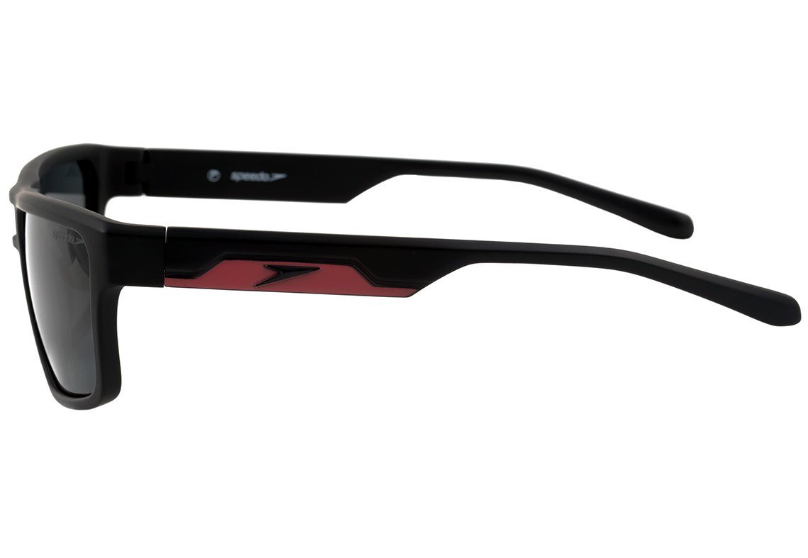 Speedo Bumper A01 Preto Fosco/ Preto Polarizado - 59 mm - Sol