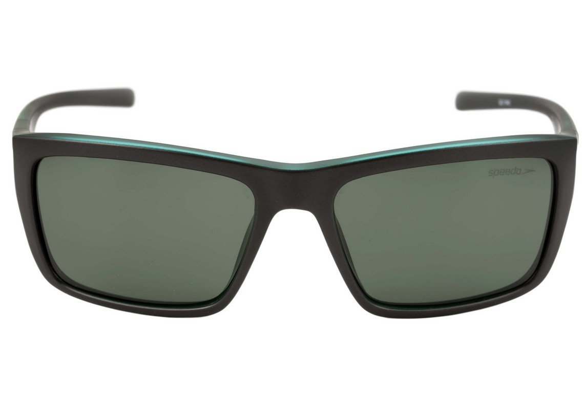 Óculos de Sol Speedo Canoeing A01 Preto e Estampado Laranja Fosco / Preto Polarizado - 60 mm D01 Cinza E Verde Fosco/ Verde Polarizado - 60 mm