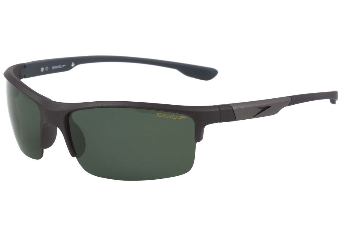 Speedo Crossbike D02 Cinza E Verde Fosco/ Preto Degradê - 64 mm - Sol