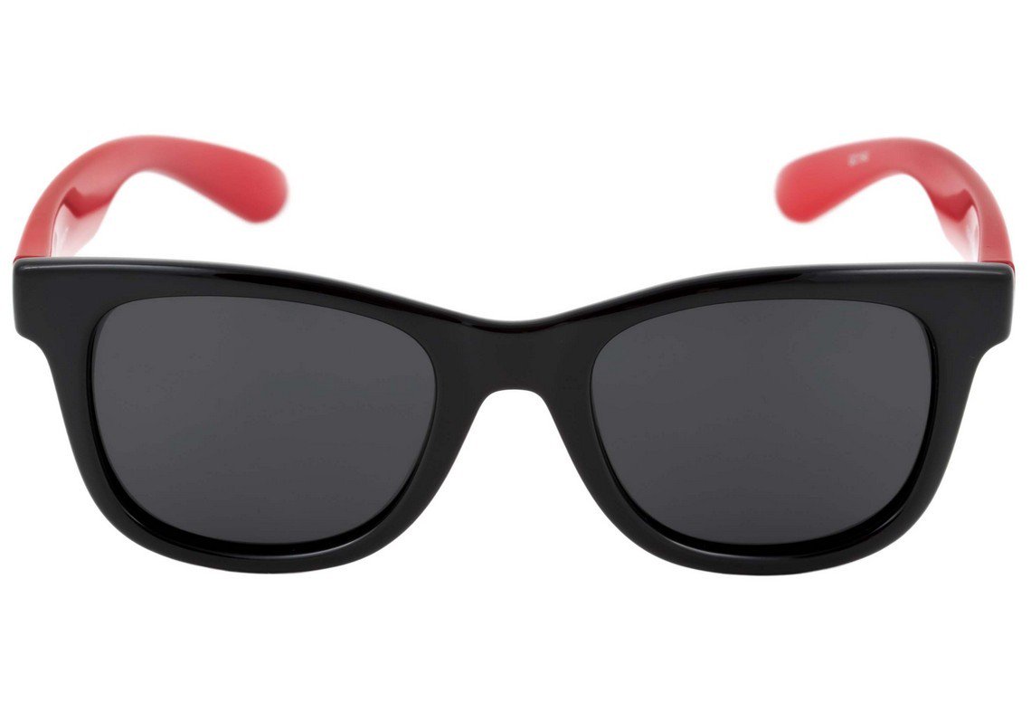 Óculos de Sol Speedo Flip Infantil A01 Preto E Vermelho Brilho/ Preto Polarizado - 45 mm