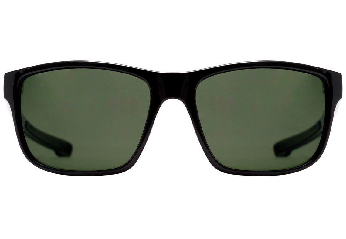 Óculos de Sol Speedo Flynn A01 Preto Brilho/ Verde Polarizado 57 mm