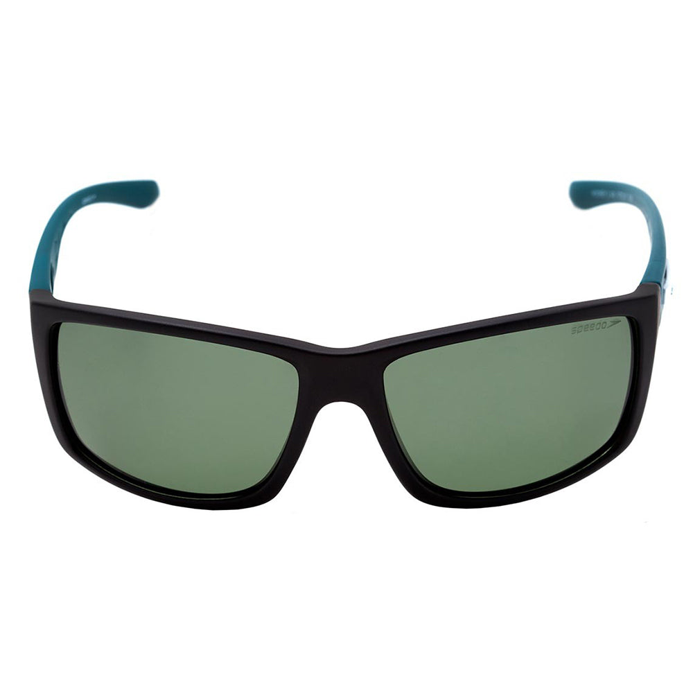Óculos de Sol Speedo Hockey 2 A02 Preto Fosco / Verde Polarizado - Lente 5,7 cm