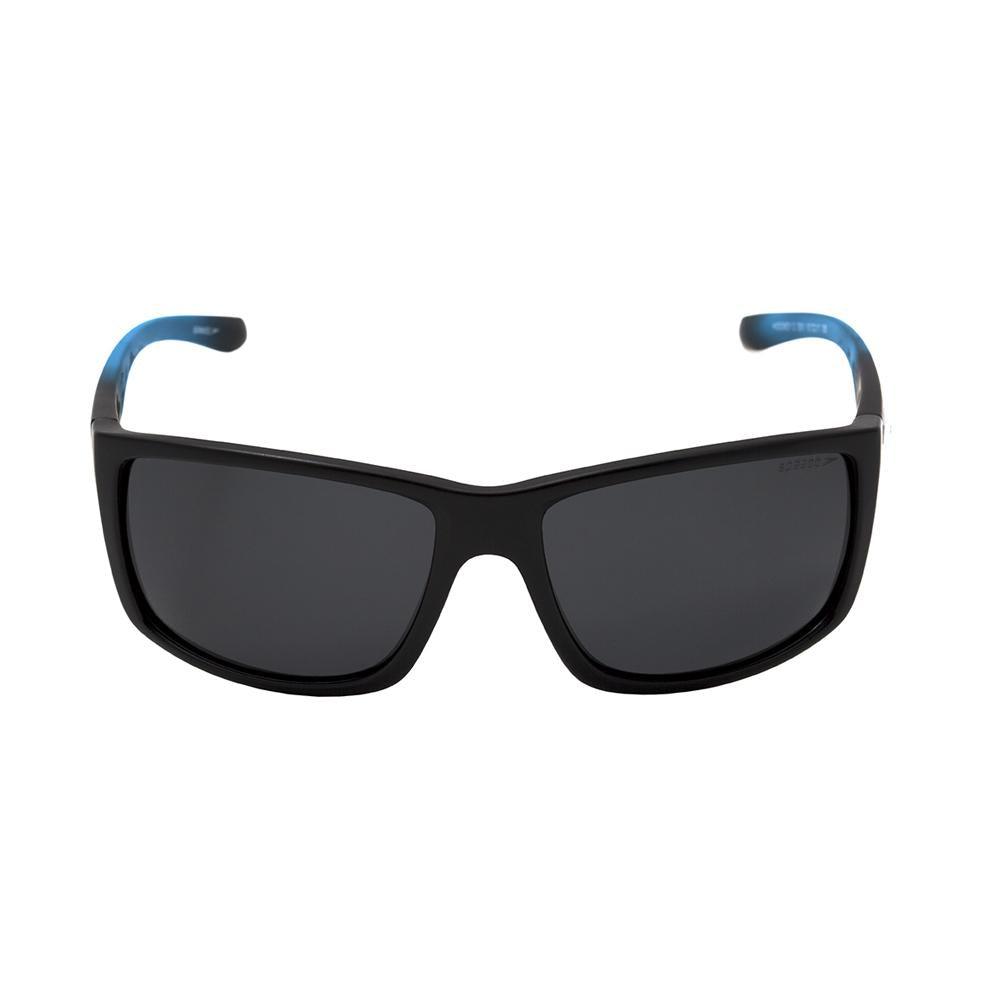 Óculos de Sol Speedo Hockey 2 D01 Preto e Azul Fosco / Preto Polarizado - 57 mm