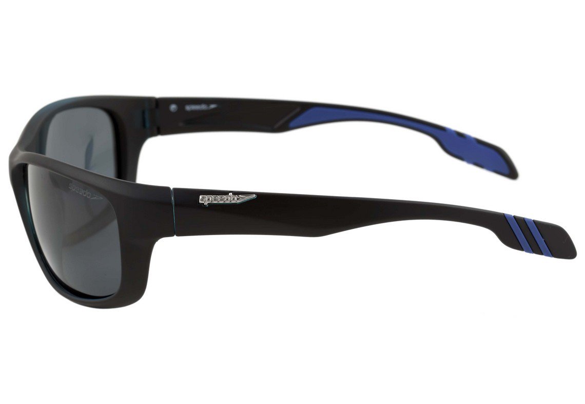 Speedo Hydro A02 Preto E Azul Fosco/ Preto Polarizado - Lente 6,2 Cm